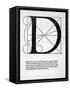 D, Illustration from 'Divina Proportione' by Luca Pacioli (C.1445-1517), Originally Pub. Venice,…-Leonardo da Vinci-Framed Stretched Canvas