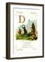 D is for Dancing-null-Framed Art Print