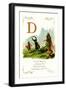 D is for Dancing-null-Framed Art Print