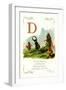 D is for Dancing-null-Framed Art Print