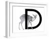 D is for Dikdik-Stacy Hsu-Framed Art Print