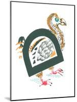 D is for dodo-Mary Kuper-Mounted Giclee Print