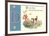 D is for Dog-null-Framed Art Print