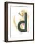 d is for dog-Mary Kuper-Framed Giclee Print