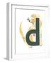 d is for dog-Mary Kuper-Framed Giclee Print