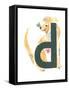 d is for dog-Mary Kuper-Framed Stretched Canvas