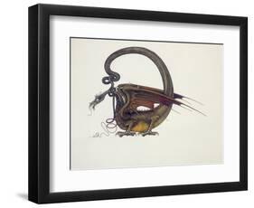 D Is for Dragon, 1979-Wayne Anderson-Framed Premium Giclee Print