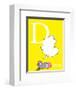 D is for Dream (yellow)-Theodor (Dr. Seuss) Geisel-Framed Art Print