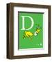 D is for Duck (green)-Theodor (Dr. Seuss) Geisel-Framed Art Print