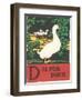 D is for Duck-null-Framed Art Print