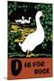 D is for Duck-Charles Buckles Falls-Mounted Art Print