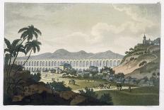 The Aqueduct in Rio de Janeiro-D.k. Bonatti-Mounted Giclee Print