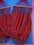 Close-up of Doorway and Hammock, Raquira, Boyaca Region, Columbia, South America-D Mace-Photographic Print