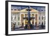 D. Maria II National Theatre, Rossio Square, Lisbon, Portugal-Peter Adams-Framed Photographic Print