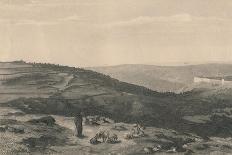 Mount of Olives & Valley of Jehoshaphat, 1871-D Mitchell-Framed Giclee Print