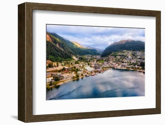 D NZ Queenstown Downtown-zetter-Framed Photographic Print