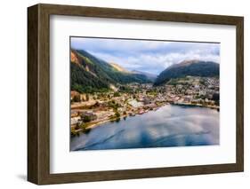 D NZ Queenstown Downtown-zetter-Framed Photographic Print