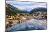 D NZ Queenstown Downtown-zetter-Mounted Photographic Print