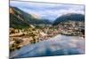 D NZ Queenstown Downtown-zetter-Mounted Photographic Print