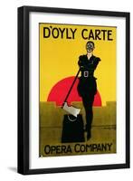 D'Oyly Carte Opera Company's "The Yeomen of the Guard," by Gilbert and Sullivan, 1907-Dudley Hardy-Framed Giclee Print