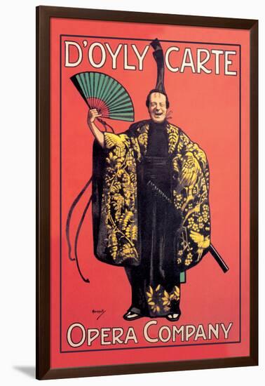 D'Oyly Carte Opera Company-null-Framed Art Print