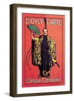 D'Oyly Carte Opera Company-null-Framed Art Print