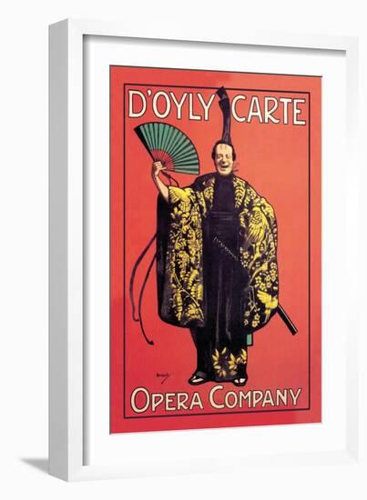 D'Oyly Carte Opera Company-null-Framed Art Print