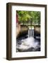 D & R Canal Lock, New Jersey-George Oze-Framed Photographic Print