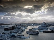 Jokulsarlon, Lagoon of Icebergs, SE Iceland-D^ Robert Franz-Framed Premium Photographic Print