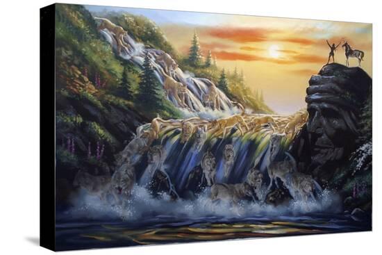 Stretched Canvas Print, , large