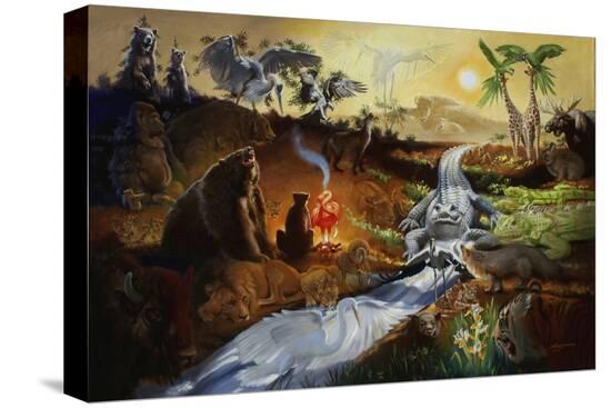 Stretched Canvas Print, , large