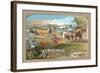 D.S. Morgan Harvesting Machinery-C.e. Hoffman-Framed Art Print