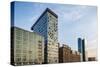 DŸsseldorf, North Rhine-Westphalia, Germany, Office Building in the Media Harbour-Bernd Wittelsbach-Stretched Canvas