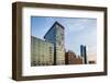 DŸsseldorf, North Rhine-Westphalia, Germany, Office Building in the Media Harbour-Bernd Wittelsbach-Framed Photographic Print