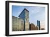 DŸsseldorf, North Rhine-Westphalia, Germany, Office Building in the Media Harbour-Bernd Wittelsbach-Framed Photographic Print