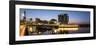 DŸsseldorf, North Rhine-Westphalia, Panorama of the Media Harbour with Hyatt Hotel-Bernd Wittelsbach-Framed Photographic Print