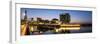 DŸsseldorf, North Rhine-Westphalia, Panorama of the Media Harbour with Hyatt Hotel-Bernd Wittelsbach-Framed Photographic Print