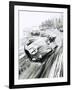 D-Type Jaguar at the 1954 Le Mans-Graham Coton-Framed Giclee Print