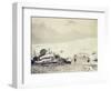 D'Urville Takes Possession of Adelie Land, January 31, 1840-null-Framed Giclee Print