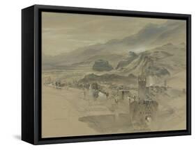 D View of Sion-John Ruskin-Framed Stretched Canvas