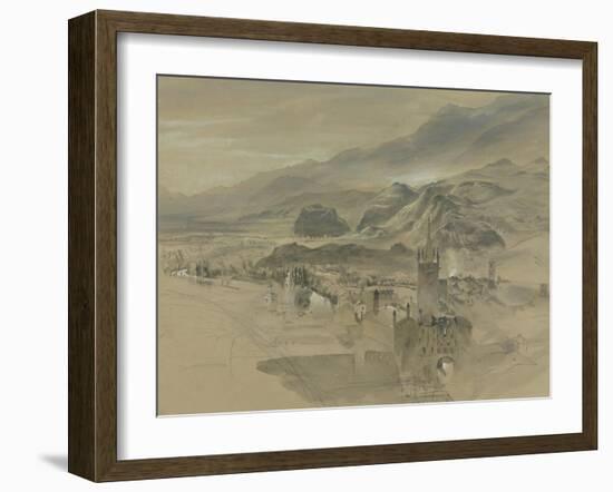 D View of Sion-John Ruskin-Framed Giclee Print