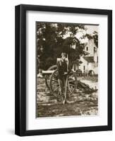 D.W.C. Arnold, a Private in the Union Army, Near Harper's Ferry, Virginia, 1861-Mathew Brady-Framed Giclee Print