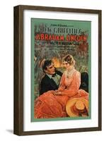 D.W. Griffith's Abraham Lincoln-null-Framed Art Print