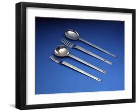 D.W. Hislop Set of Spoons and Forks-Charles Rennie Mackintosh-Framed Giclee Print