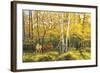 D8 Whitetail Deer In Fall-D. Rusty Rust-Framed Giclee Print