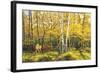 D8 Whitetail Deer In Fall-D. Rusty Rust-Framed Giclee Print