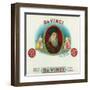 Da Vinci Brand Cigar Box Label, Leonardo da Vinci-Lantern Press-Framed Art Print