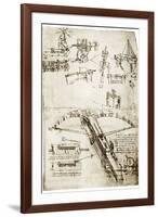 Da Vinci's Crossbow-Library of Congress-Framed Photographic Print