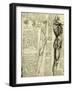 Da Vinci's Man Machine-Leonardo da Vinci-Framed Giclee Print