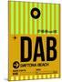 DAB Daytona Beach Luggage Tag I-NaxArt-Mounted Art Print